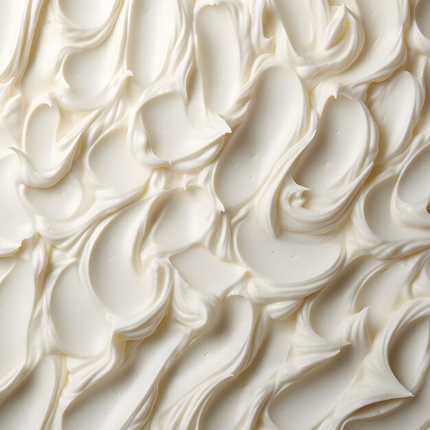 Foto textura de frosting de creme de manteiga