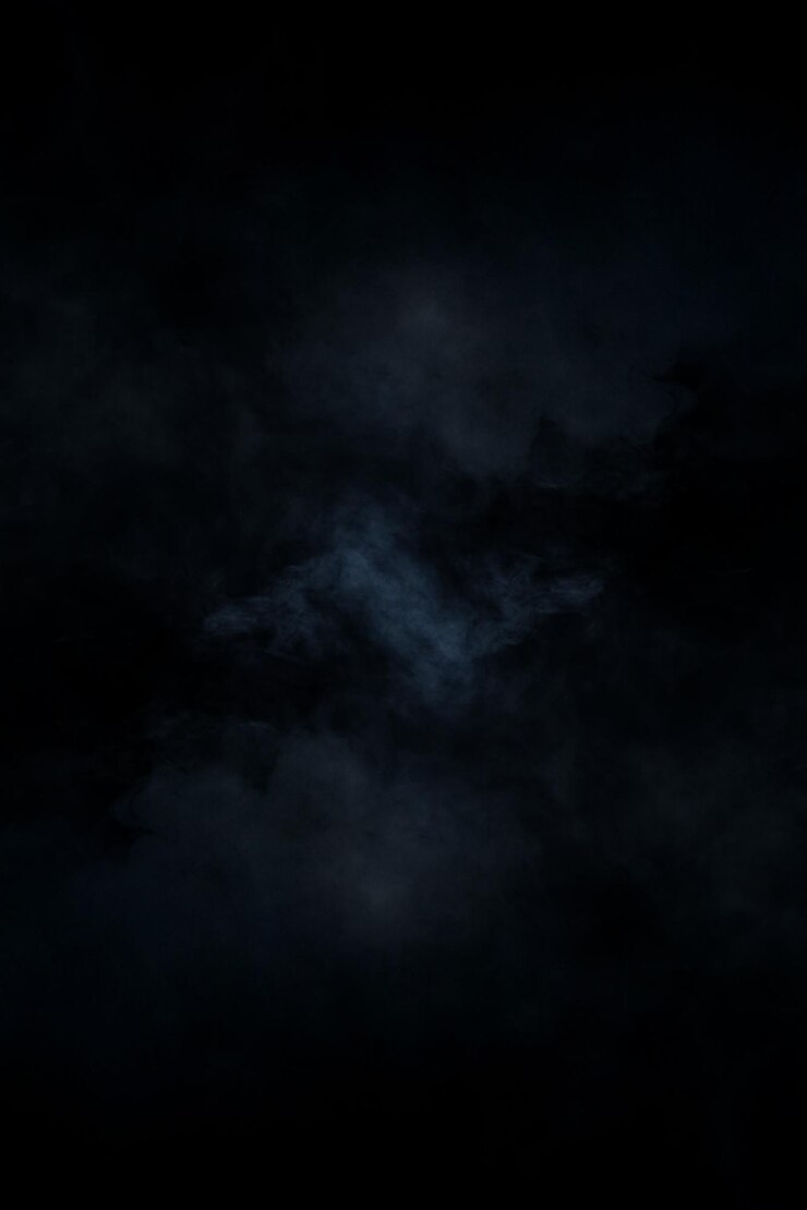 Textura de fumaça fundo preto