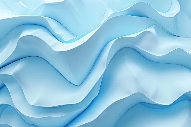 Textura de fundo abstrata 3D para projetos de design em azul do céu