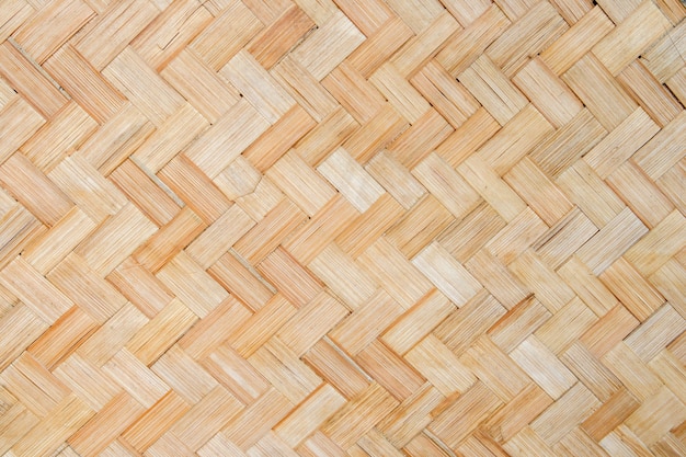 Textura de fundo abstrato de bambu tecer