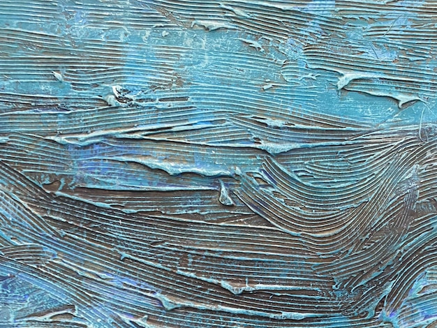 Textura de fundo abstrato de gesso decorativo azul para design