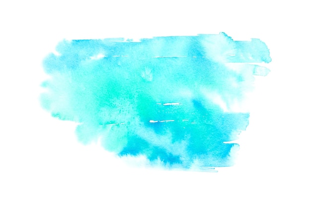 Textura de fundo aquarela abstrato azul e verde