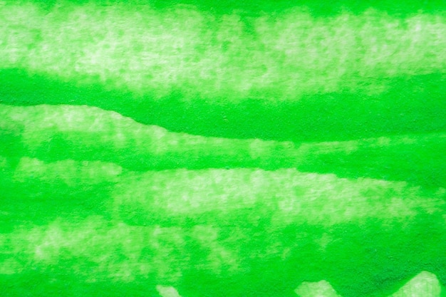 Textura de fundo aquarela verde abstrata de perto