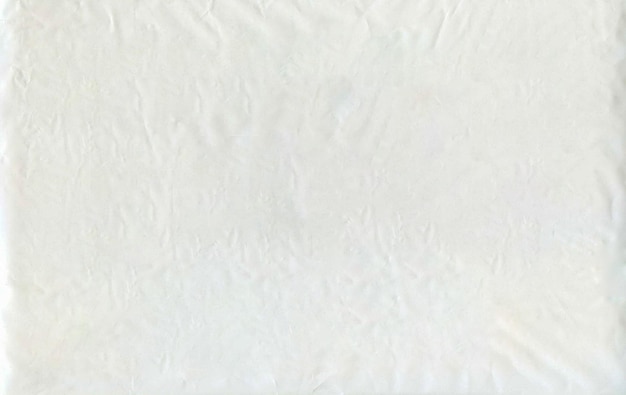 Textura de fundo branco de embalagem ecológica ou saco plástico com aditivo d2w