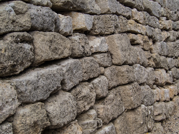 Textura de fundo da parede de pedras