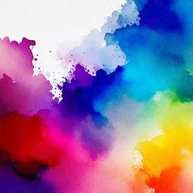 Foto textura de fundo de aquarela abstrata