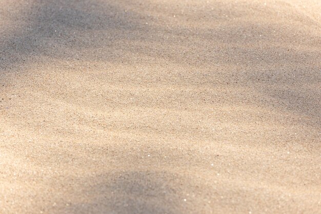 Textura de fundo de areia Padrão de onda Padrão da praia de areia