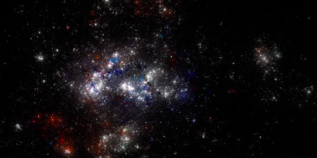 textura de fundo de espaço estrelado de fundo de campo de estrelas