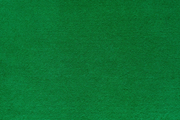 Textura de fundo de feltro verde para mesa de pôquer e cassino
