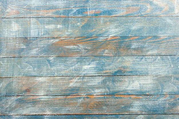 Textura de fundo de madeira azul vintage. Parede de madeira pintada velha