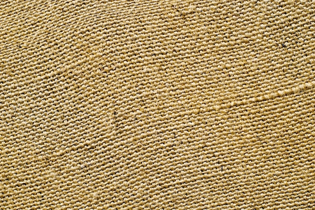 Textura de fundo de material natural de saco de lona