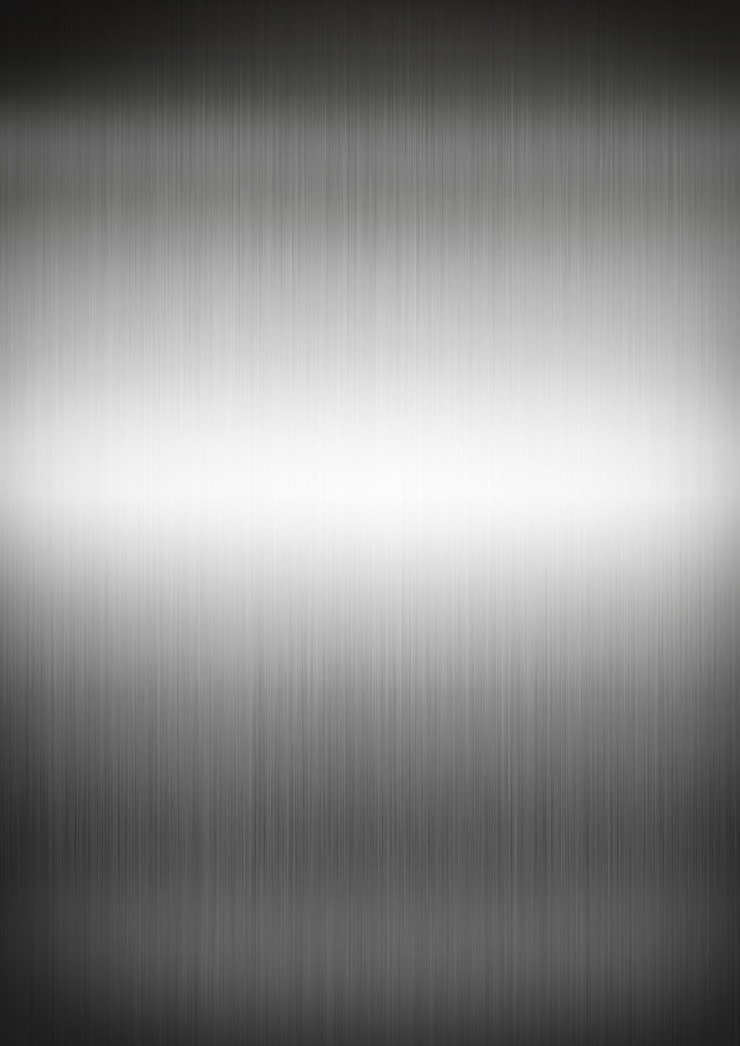 Foto textura de fundo de metal escovado prata
