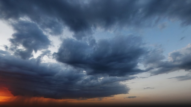 Textura de fundo de nuvens