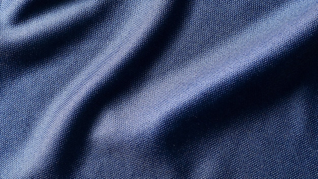 textura de fundo de pano de tecido azul