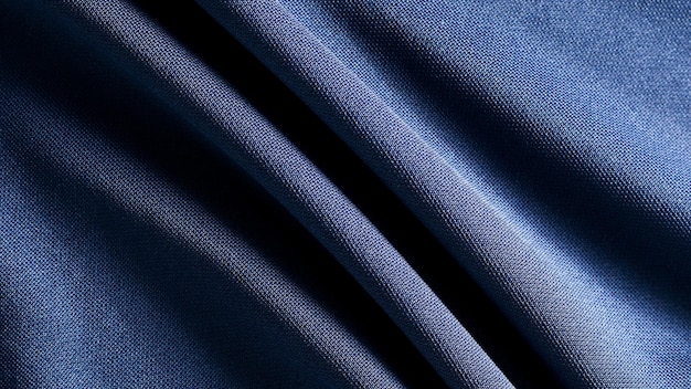 textura de fundo de pano de tecido azul