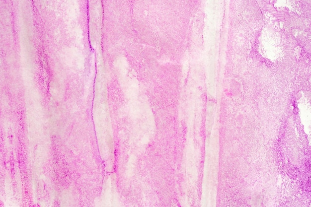 Textura de fundo de papel de tinta aquarela rosa abstrata
