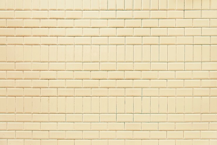 Foto textura de fundo de parede de tijolo bege velho