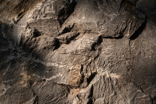 Textura de fundo de rocha, parede de pedra