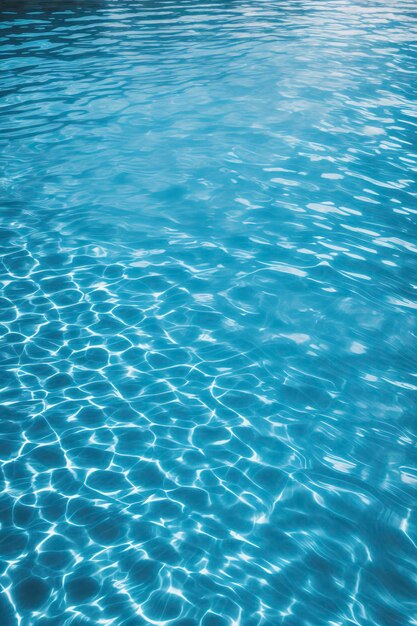 Textura de fundo de superfície de água azul piscina