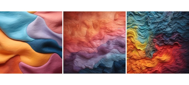 Textura de fundo de tecido de feltro Ilustração da superfície de tecido Material têxtil de fundo Tesouro áspero de tecido de fundo de feltro
