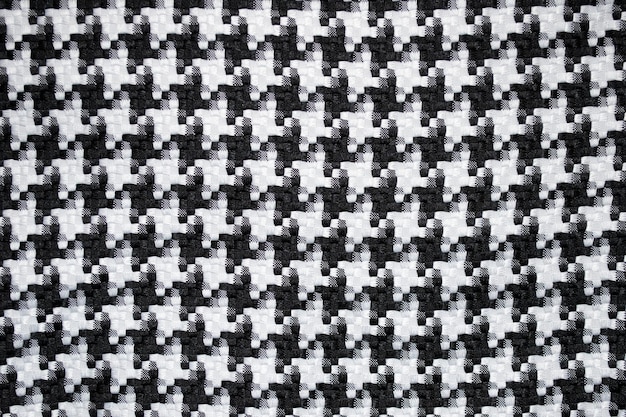 textura de fundo de tela de design de moda preto e branco