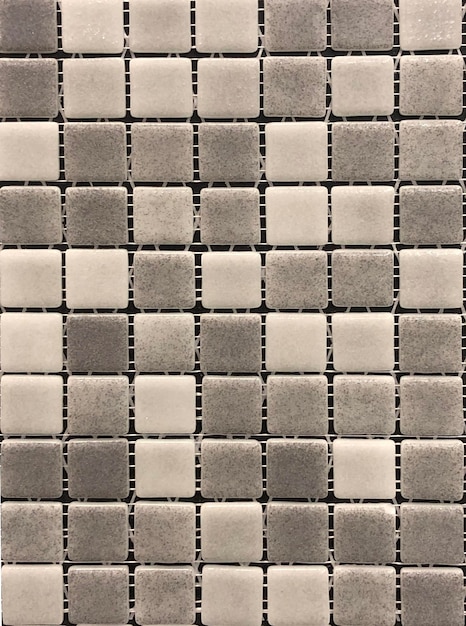 Foto textura de fundo de telhas cinzentas mosaicos parede e chão