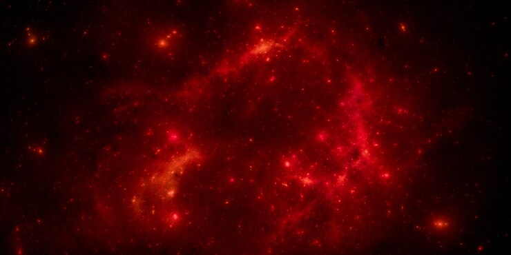 Foto textura de fundo estrelado do espaço sideral