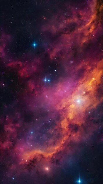 Foto textura de fundo estrelado do espaço sideral