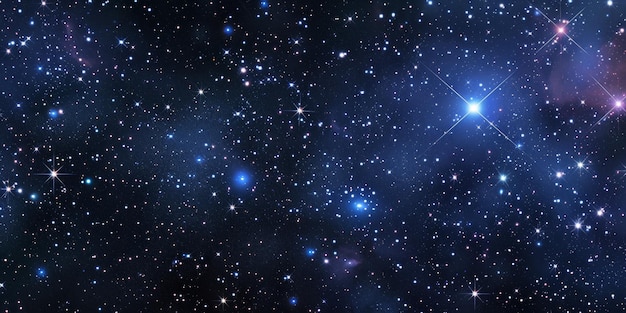 Foto textura de fundo estrelado