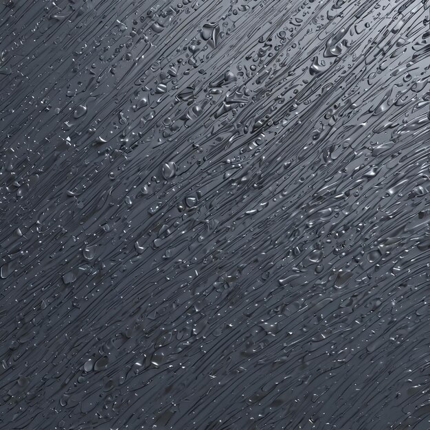 Foto textura de fundo gotas de água na superfície de uma superfície preta