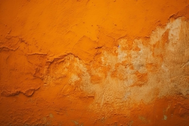 Textura de fundo grunge laranja abstrata Fundo laranja de cimento