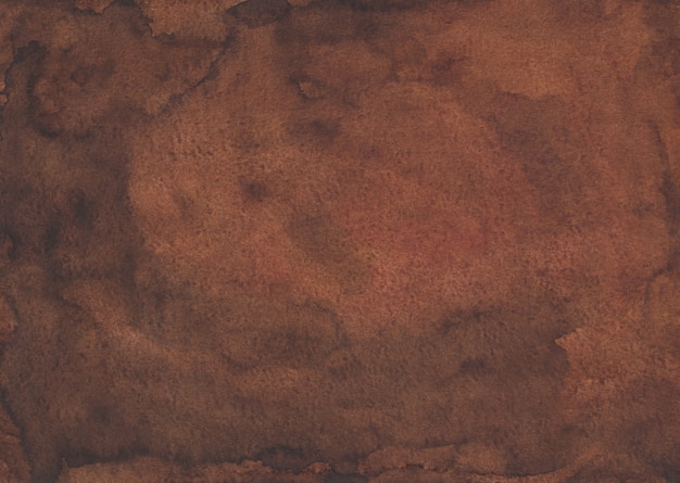 Textura de fundo marrom escuro em aquarela