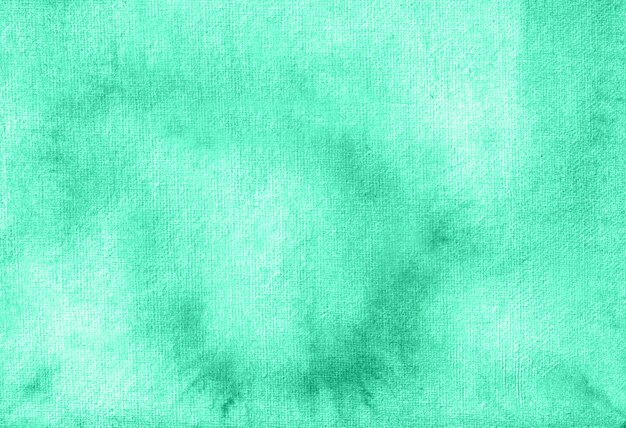 Textura de fundo pintado à mão aquarela pastel abstrato verde.