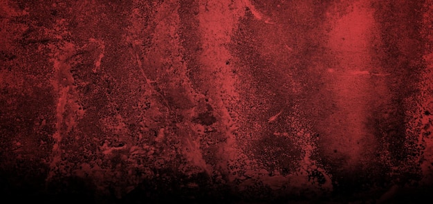 Textura de fundo vermelho grunge abstrato fundo escuro vermelho assustador