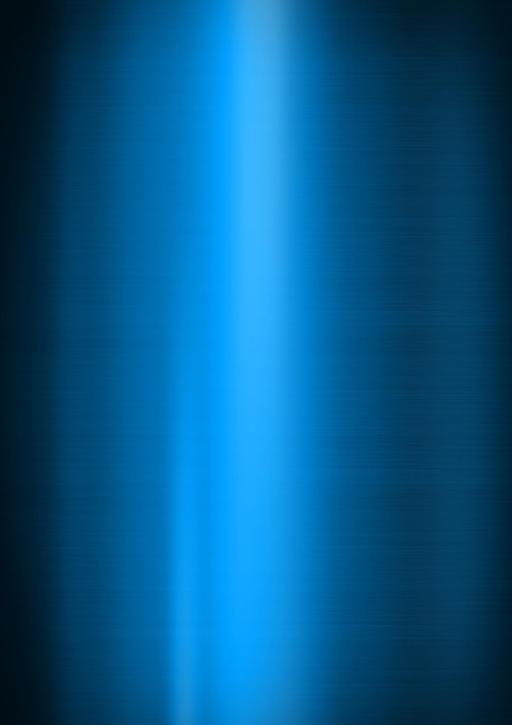 Foto textura de fundo vertical de metal escovado brilhante azul