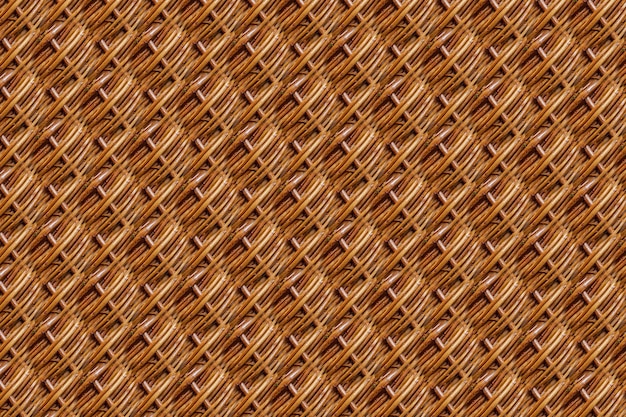 textura de galhos castanhos naturais de vime