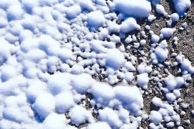 textura de gelo de outono, fundo abstrato de geada de gelo