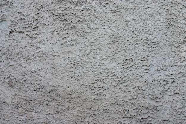 Textura de gesso desigual.