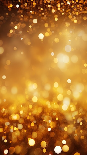 Foto textura de glitter dourado com fundo dourado