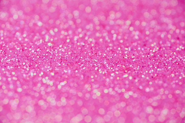 Textura de glitter rosa.