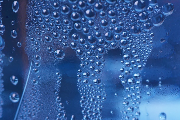 Textura de gotas de água