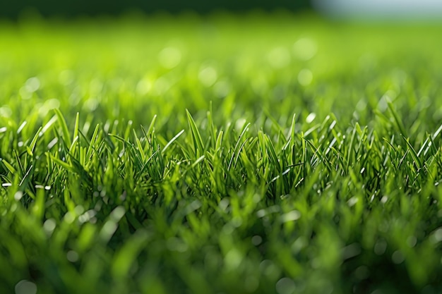 Textura de grama verde exuberante