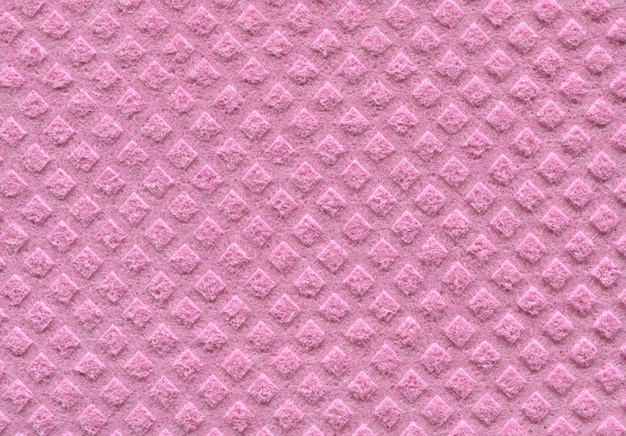 textura de guardanapo rosa no fundo quadrado