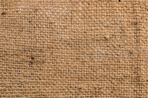 Textura de gunny ou sackcloth