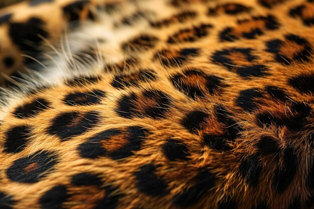 Textura de impressão de leopardo