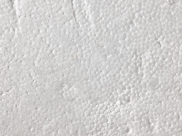 Textura de isopor branco closeup