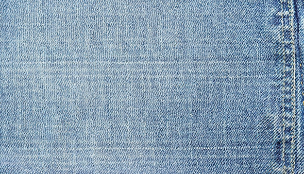 Foto textura de jeans azul pálido denim