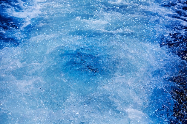 Textura de lavagem do mar oceano azul pro vigília