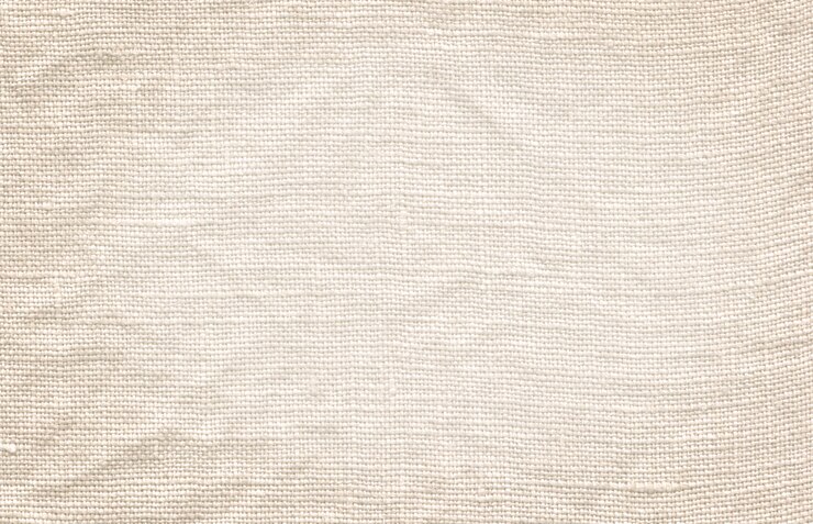 Textura de lona branca. Fundo de linho branco natural