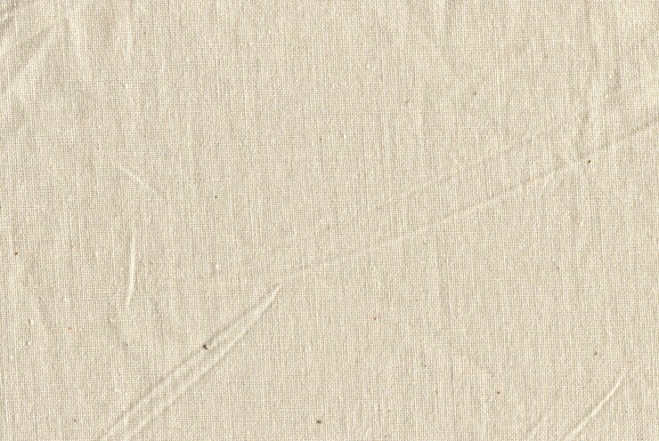 Textura de lona branca. Fundo de linho branco natural